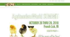 Desktop Screenshot of agritourismsummit.com